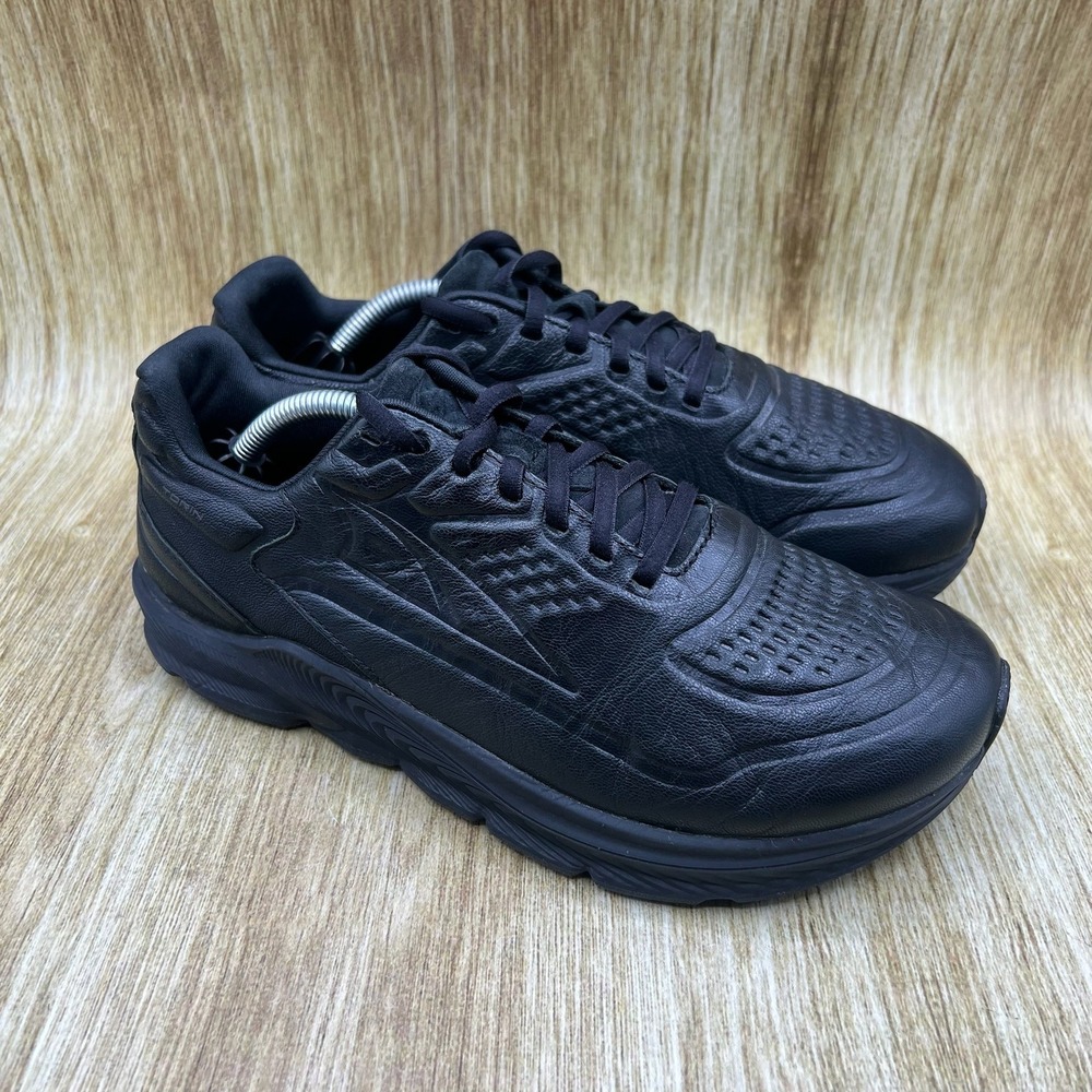 Altra Torin 5 Leather Running Shoes Women's Size 8 Black Zero Drop AL0A548K000
